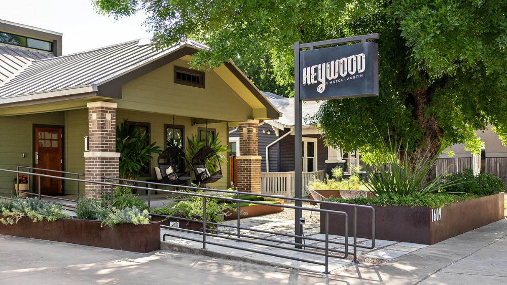 The Heywood Hotel, a boutique hotel in Austin.